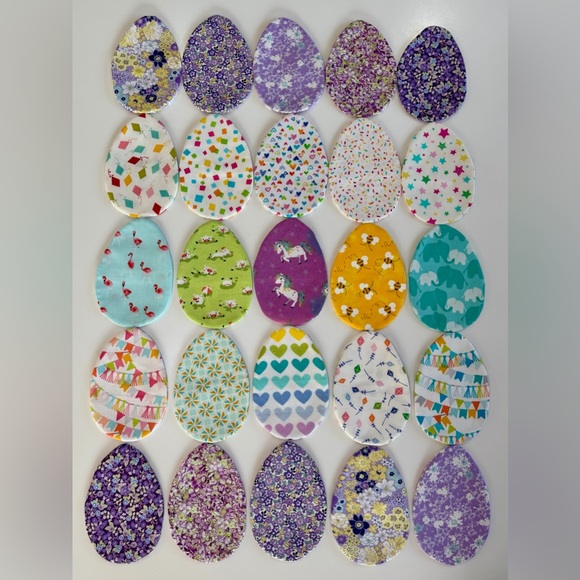 Eco-friendly cotton refillable Easter eggs (preorder) - Picture 10 of 11